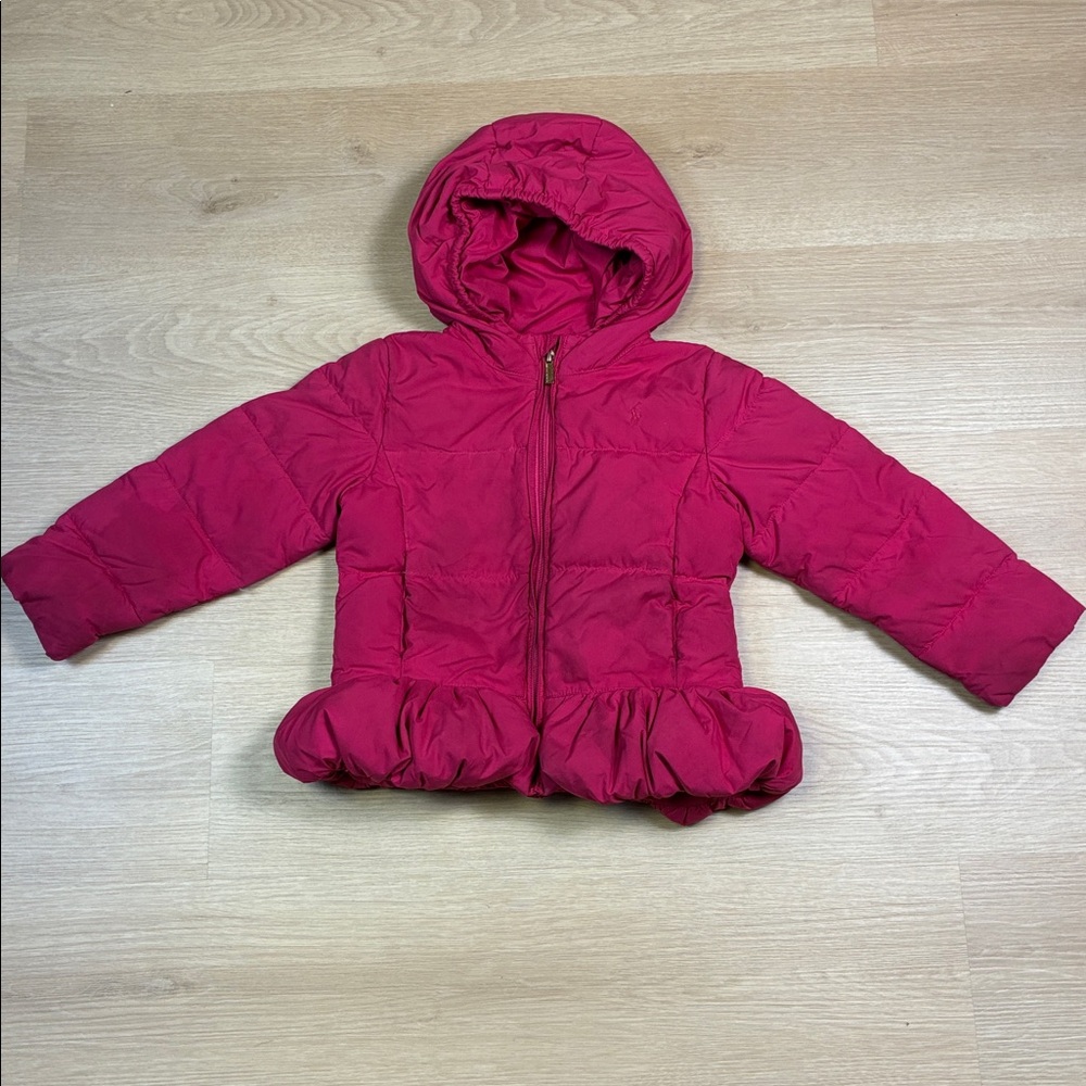 Ralph Lauren Fuchsia Hooded Jacket